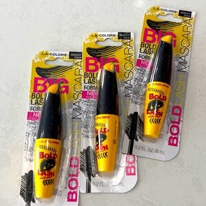 L.A. Colors BOLD Lash Mascara Bundle (3)